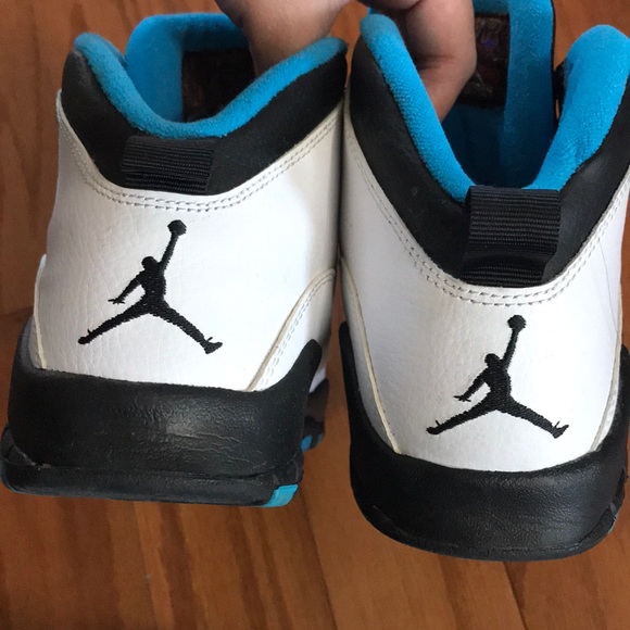 Jordan 10 Powder Blue (GS) - Picture 10 of 14